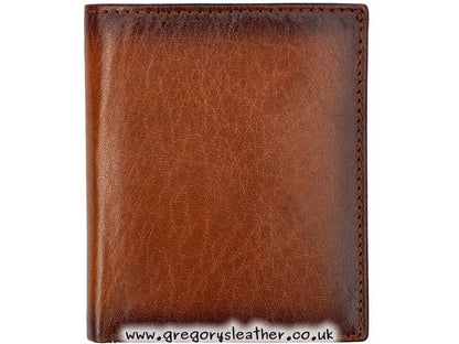 Brown Carlton Leather Card Wallet - by Prime Hide