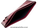 Brown Carlton Super Slim Leather Credit Card Holder - by Prime Hide