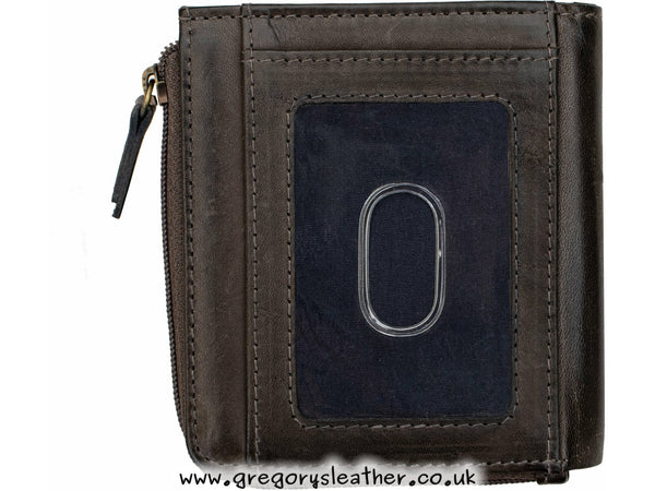 Brown Ridgeback Small Leather Purse - by Prime Hide