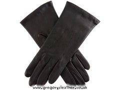 Mocca Emma Classic Hairsheep Leather Gloves by Dents