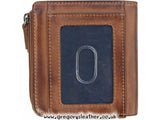 Brown Ridgeback Small Leather Purse - by Prime Hide