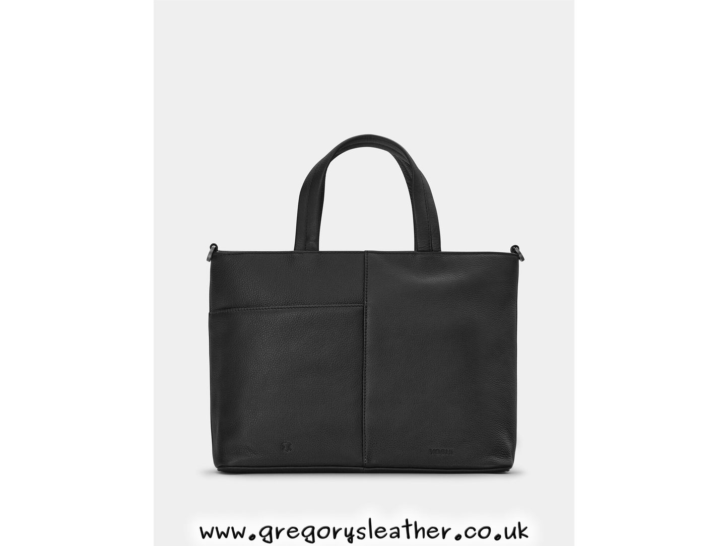 Black The Craft Room Leather Multiway Grab Bag by Yoshi