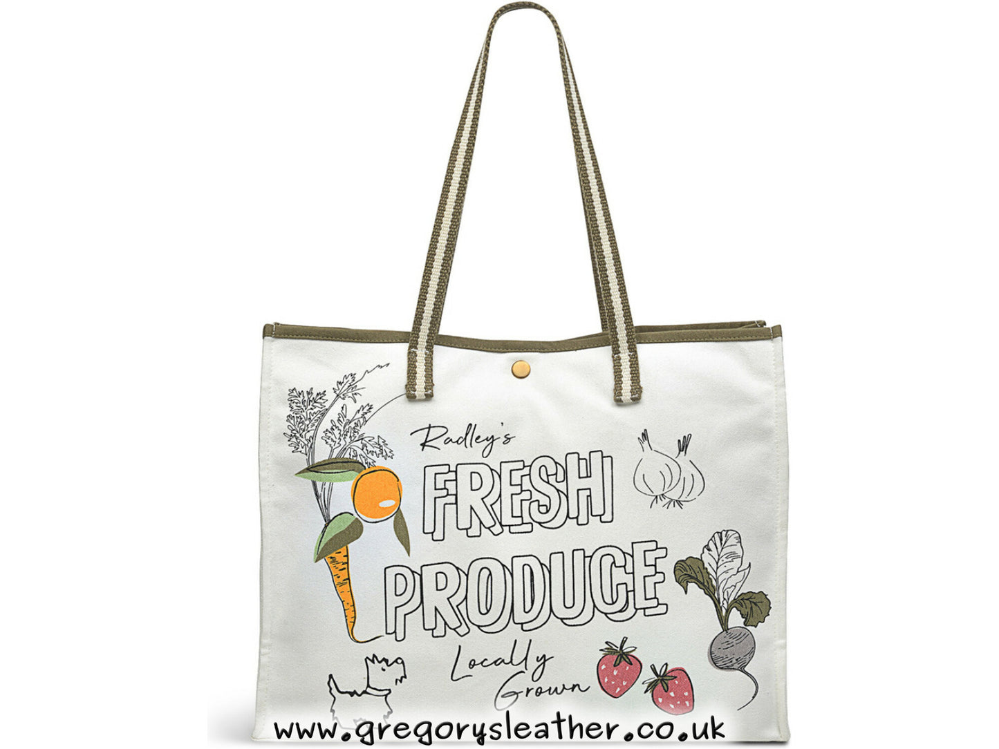 Fresh Produce Large Open Top Tote by Radley