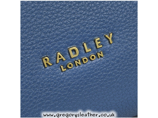 Blue Cuba Street - Ruffle Large Shoulder Bag by Radley
