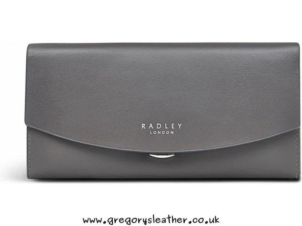 Grey Apsley Road Large Flap Over Matinee Purse by Radley