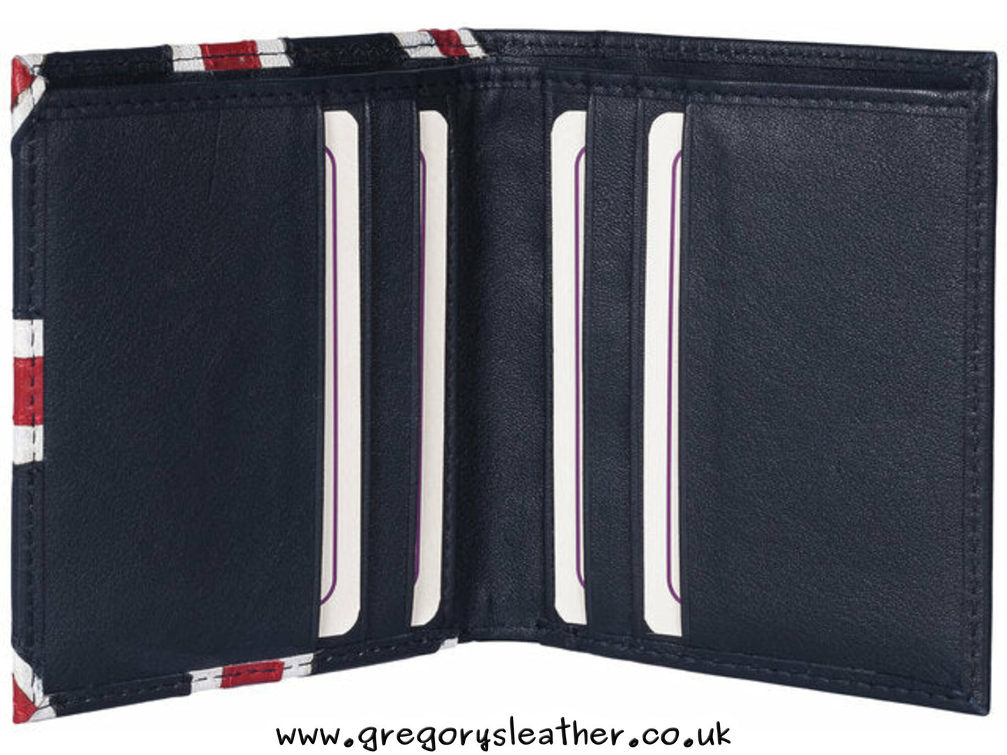 Navy Uj Collection Union Jack Wallet - RFID by Mala